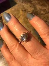 Anillos de boda con forma de corazón y cristal para mujer, sortijas de compromiso de oro rosa para mujer, joyería, accesorios para regalos de fiesta