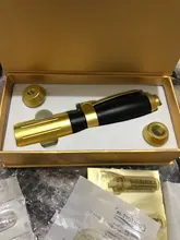 Pluma de ácido hialurónico de alta presión 2 en 1, metal de alta densidad para inyección de labios antiarrugas, pistola de hialurón, atomizador