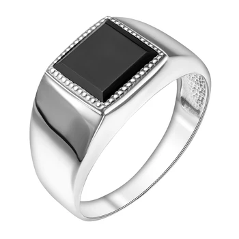 

Silver ring with cubic zirconia