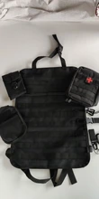 MOLLE táctico Universal para coche, organizador de asiento trasero, militar, MOLLE, Protector, herramientas de exterior, paquete de almacenamiento de accesorios para coche