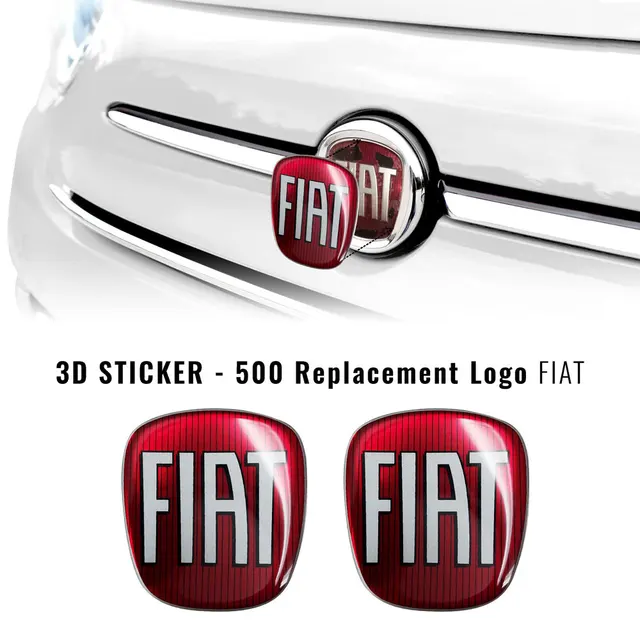 Adesivo 3D Logo Fiat Bravo - Ricambio Emblema Anteriore Con Effetto Lenticolare - Foto 6