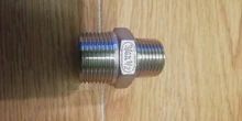 304 reducer Stainless Steel male Straight Jointer Pipe Connection connector Fittings