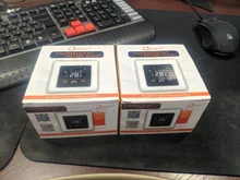 Myuet-termostato de calefacción inteligente programable, controlador de temperatura con pantalla LCD, Wifi, ME108H, 16A