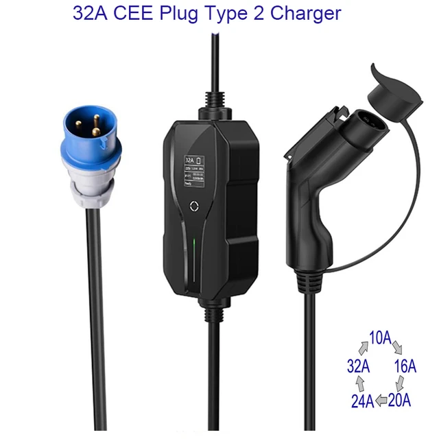 Portable EV Charger - 10A plug – JET Charge