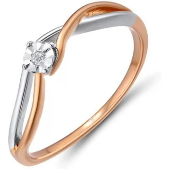 

Lucas gold ring with 1 red gold diamond