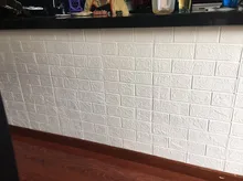Foam Wallpaper Stickers Brick Self-Adhesive Home-Decor Living-Room Bedroom Kid DIY 12PCS