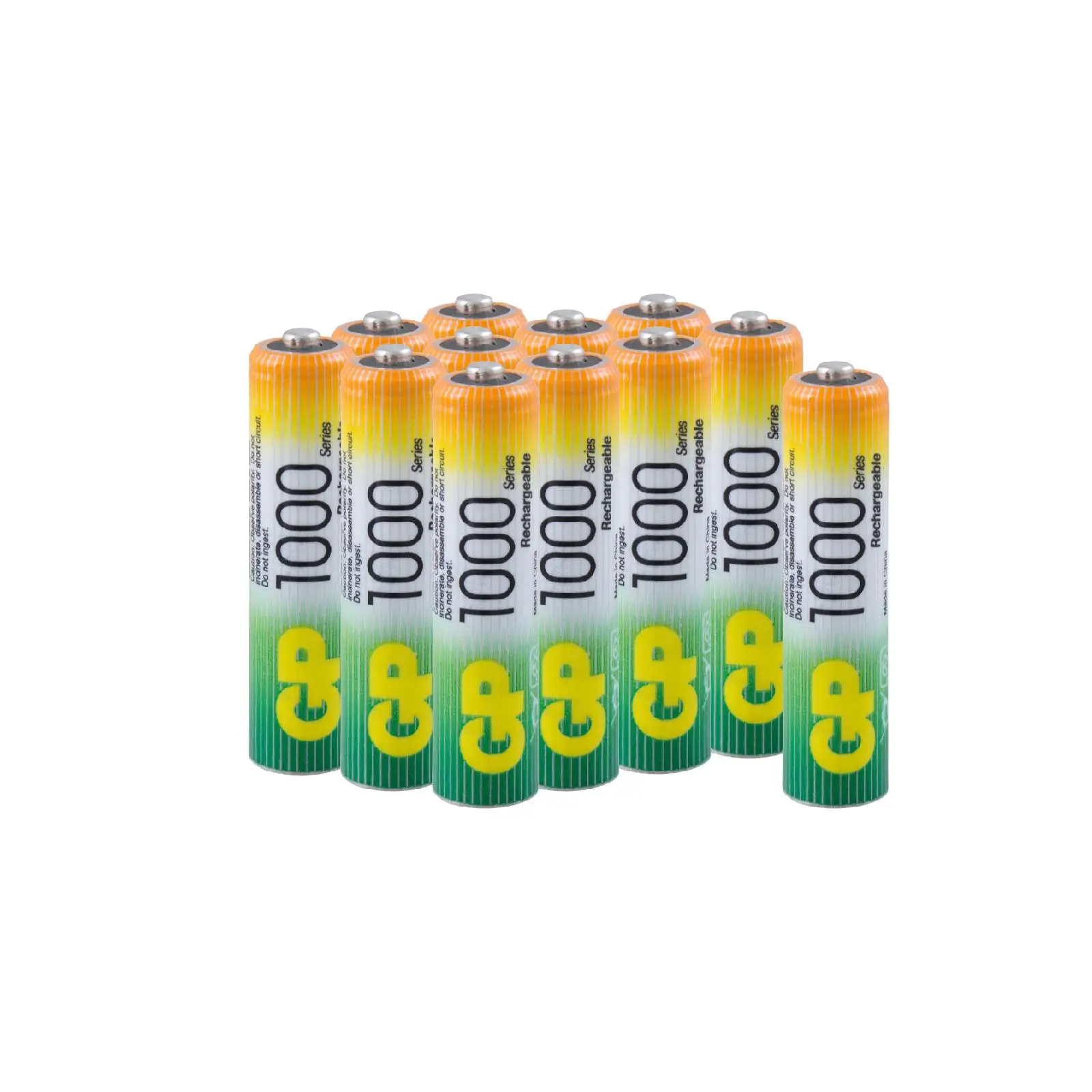 rechargeable battery gp aaa hr03 1000 mah 12 pcs energy intensive device power supply most event high tons provide an example portable audio
