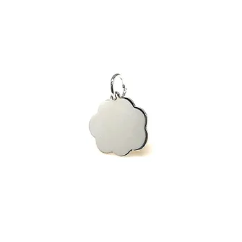 

Pendant 925 sterling silver m 17mm. Veneer cloud lasers AA8382GR] -Customizable-RECORDING INCLUDED IN THE PRICE