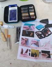 Sewing-Kit Needles Stitching Waxed-Thread Leather-Craft KAOBUY with Large-Eye for DIY