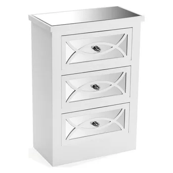 

Chest of drawers Miska MDF Wood/Fir wood (25 x 68,5 x 48 cm) White