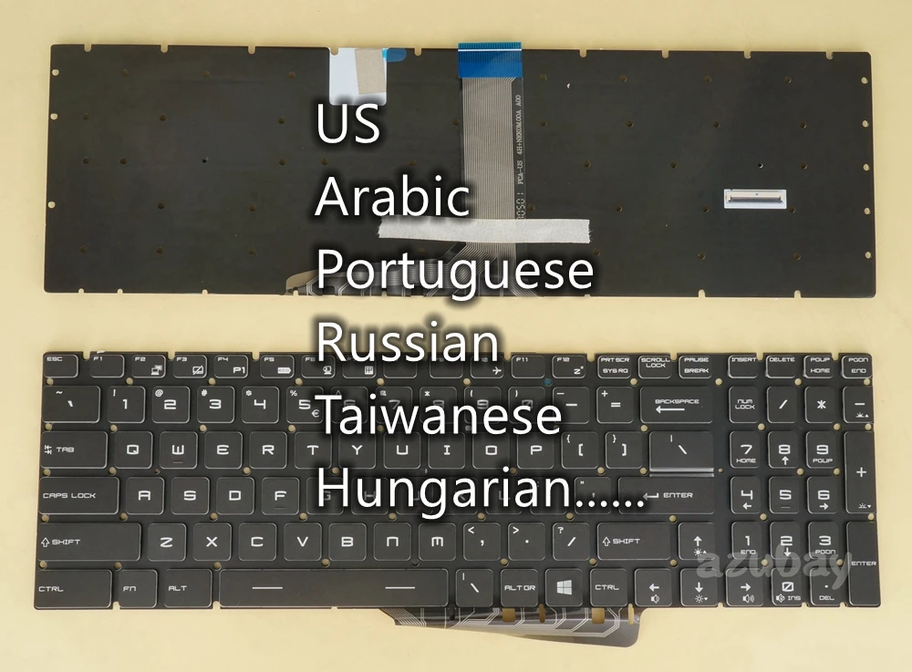 us-ar-portoghese-russo-taiwan-tastiera-ungherese-per-msi-gt76-titan-dt-10sfs-10sgs-9sf-9sfs-9sg-9sgs-10sf-per-key-rgb-retroilluminato