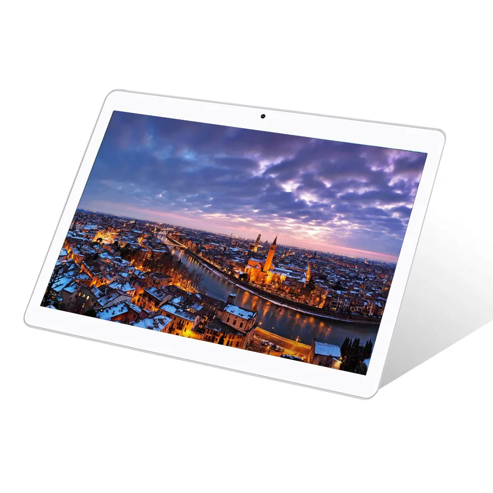 10,1 дюймовый планшетный ПК планшет на Android 1280*800 ips 4 Гб+ 64 Гб Dual SIM 3g планшет четырехъядерный Android 8,0 Bluetooth планшеты с модулем Wi-Fi 10,1 - Комплект: Silver
