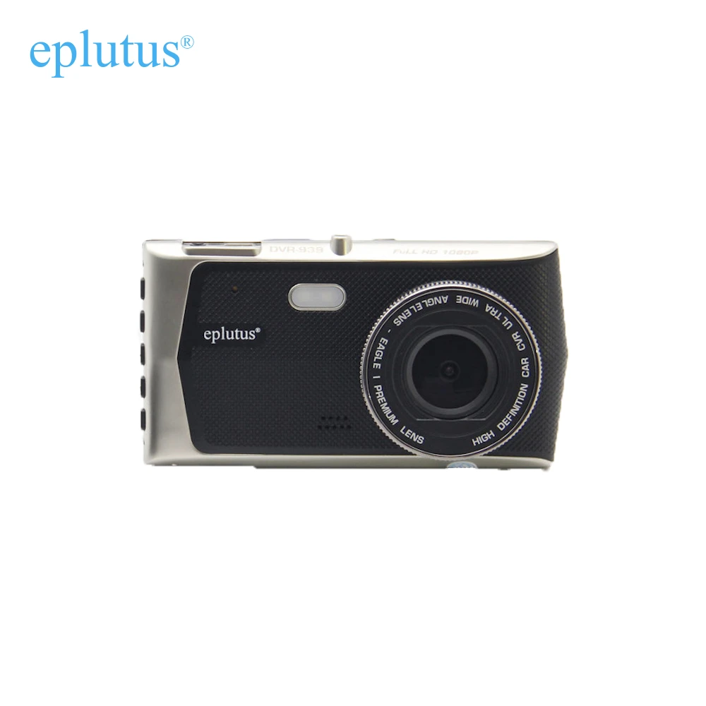 Автомобильный видеорегистратор с 2-мя камерами Eplutus DVR-939 с 4" дисплеем