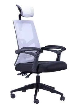 

Office armchair RINGO, gas, synchro, mesh gray, black fabric