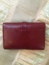 Cartera de piel auténtica de alta calidad para mujer, billetera pequeña RFID antirrobo, tarjetero, monedero, a la moda