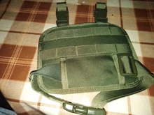 Plataforma MOLLE para pierna, plataforma transpirable, Panel de viaje, fácil de llevar piezas portátiles, funda para bolsa de revistas