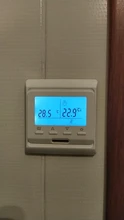Termostato de calefacción de suelo programable LCD, termorregulador, controlador de temperatura, Manual de aire, habitación cálida, 16A, 230V