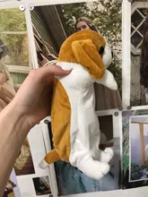 Estuche de lápices kawaii para niñas, estuche escolar de felpa con diseño de gato, de lona, estuche escolar para lápices