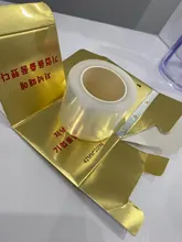 Rollo de película transparente de 40MM x 200M para tatuaje, envoltura transparente, película conservante, Microblading, película de tatuaje para maquillaje permanente, artículos para cejas, 1 rollo