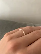 Anillos de cuentas de perlas para mujer, con diseño geométrico símil perlas, anillo minimalista para dedo, joyería Vintage para fiesta, accesorios de boda, regalos