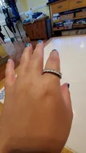 Anillo de compromiso de Plata de Ley 925 con diamante de imitación, anillo de compromiso de zirconia cúbica con piedras, tamaño 5,6,7,8,9,10,11,12