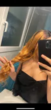 Resaltar Peluca de cabello humano cuerpo onda de encaje Frontal pelucas rubio miel de color marrón peluca 1B 27 Ombre Cierre de encaje peluca para mujeres Remy