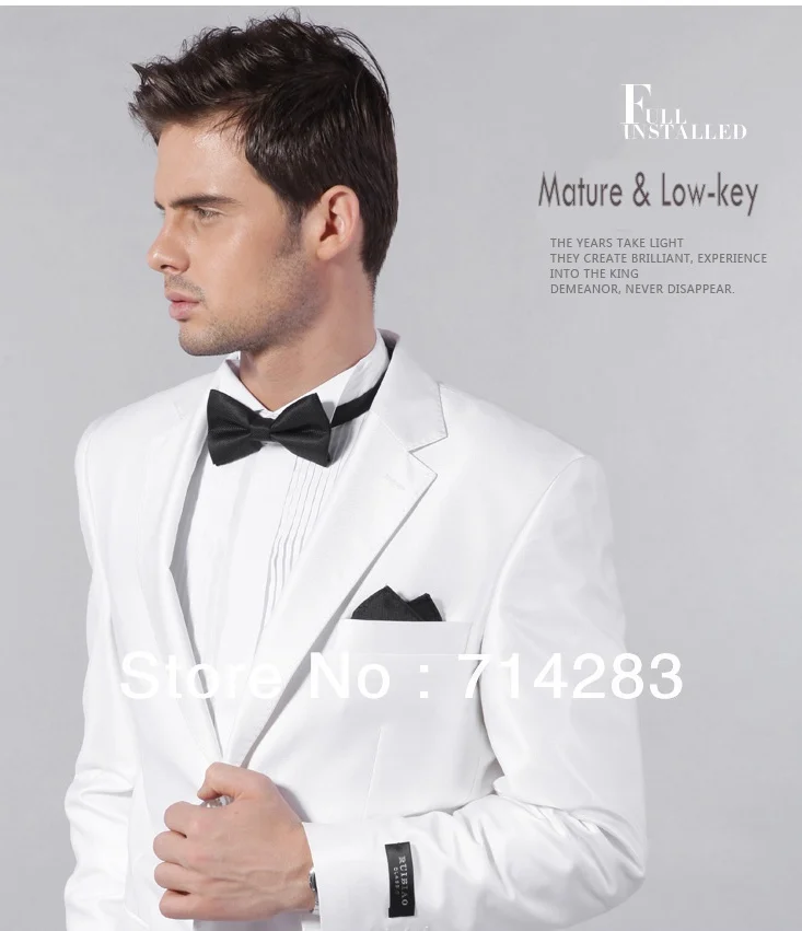 Lace Wedding 2017 Luxurious Crystal Sparkling Diamond Mens Wedding Suits Fashin Handsome 2017 Slim Style Custome Made Free Shipping Woolden Fabric Bow Tie As A Gift