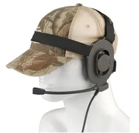 Free Shipping Bowman Elite II Tactical Headset Olive Drab Green Gaming Headset with Microphone