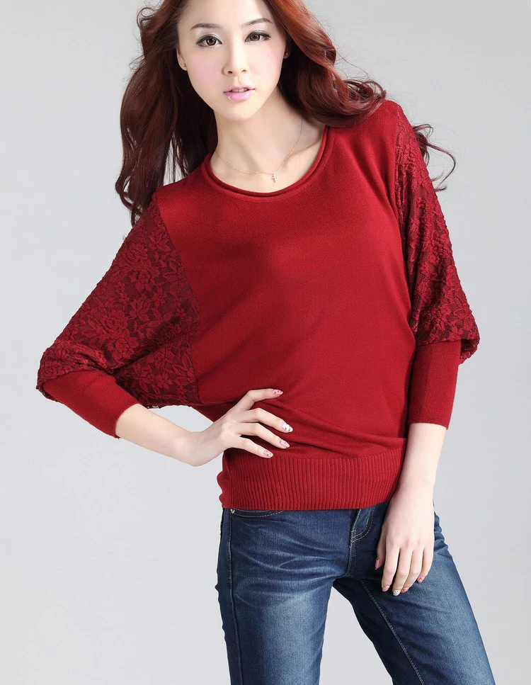 Fashion tops in aliexpress Lovely Women Medium long Sweater ... Fashion tops in aliexpress Lovely Women Medium long Sweater ...
