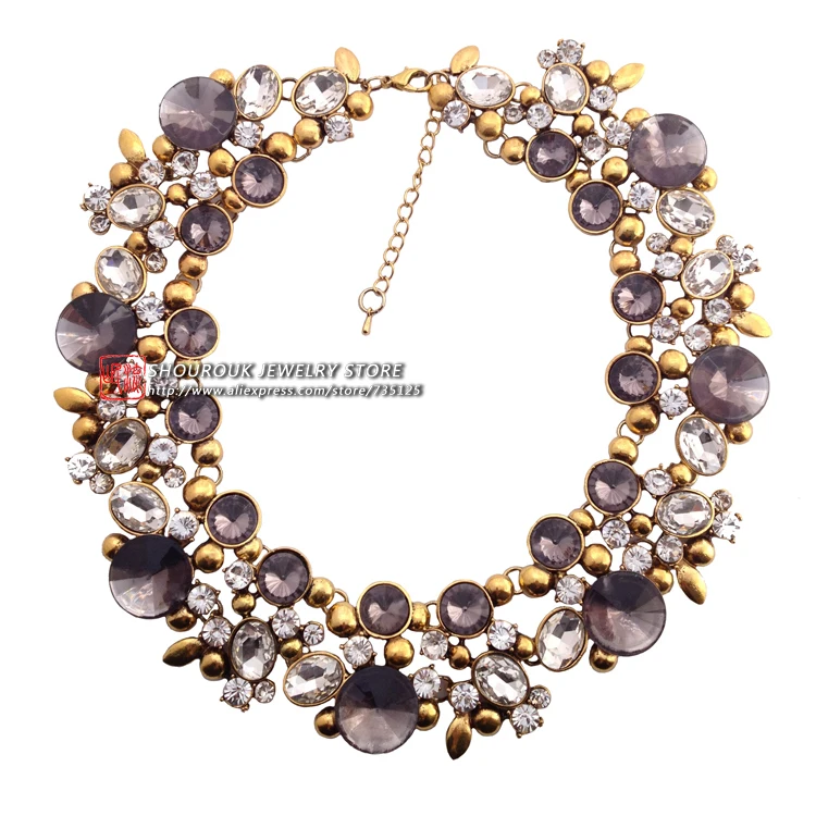 2016 Z fashion necklace collar Necklaces Pendants crystal costume statement necklace choker simulated pearl pendant NecklacesNHJJ0137