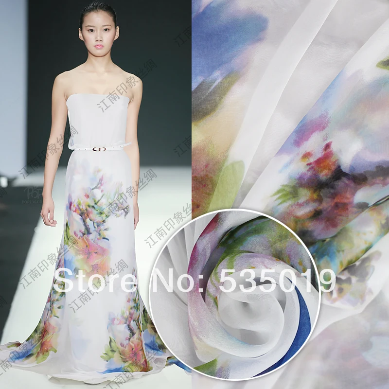 Silk Chiffon Evening Dresses