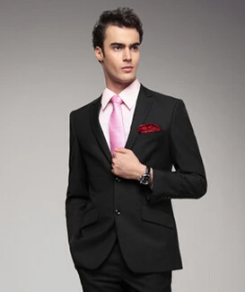 Free Shipping European And American Black Twill Jacketmen Casual