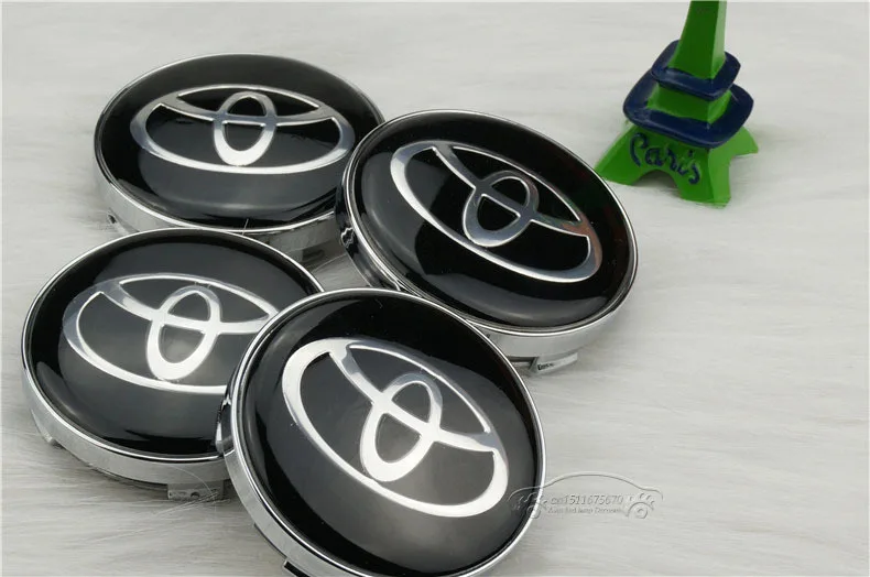 4X Toyota Wheel Center Hub Caps Silver 62MM Top Quality!
