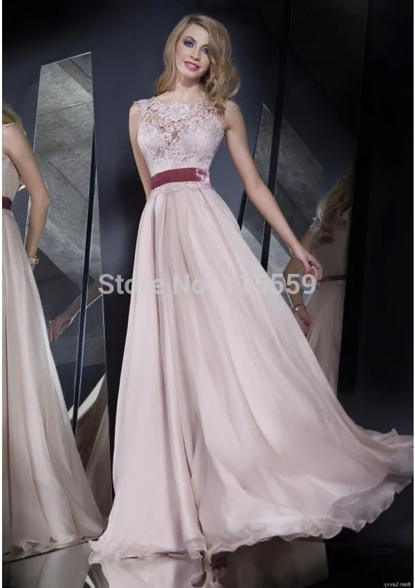 Silk Chiffon Evening Dresses