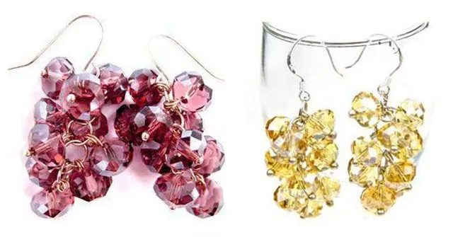 10pcs/lot Free Shipping Fashion Jewelry Crystal Beads Bracelet Violet Color size 8-12mm crystal beads