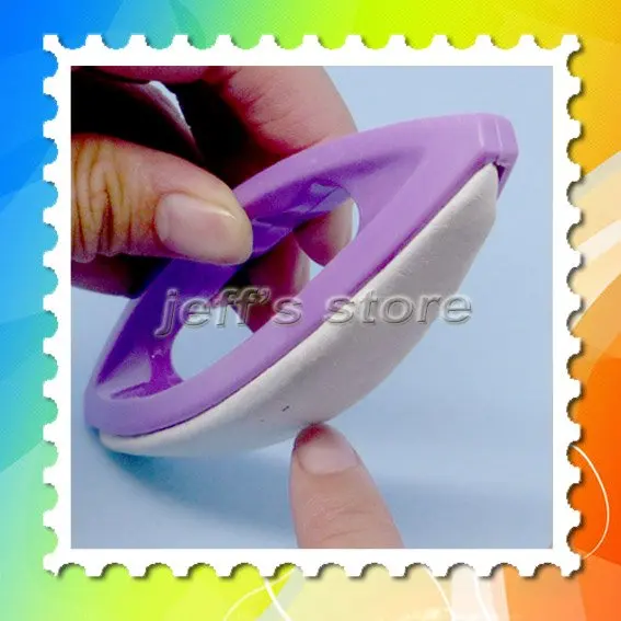 100PCS/lot Free shipping Soft Toe spacer Finger Separator For Nail Care Nail Art Manicure Pedicure Tools
