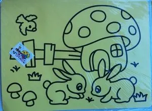 hot selling colored sand for sand art painting,10 colors/pc