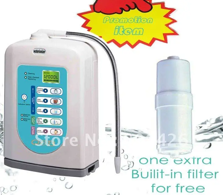 Kangen Alkaline water ionizer +built-in NSF filter+Free Shipping