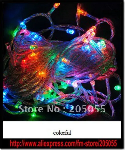 100 LED 10M/32FT Wedding Party Christmas Fairy String Lights LED STRING XMAS