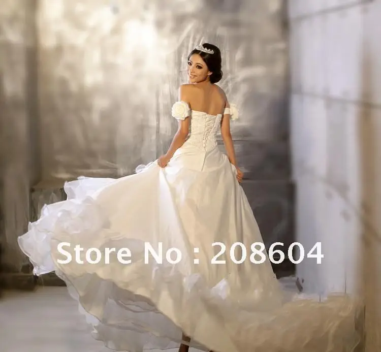 2012 Free shipping  Luxury Royal Train Wedding Dresses Customize dress, Real elegant mermaid Dress,Ball Gown,Tube type,LACE UP