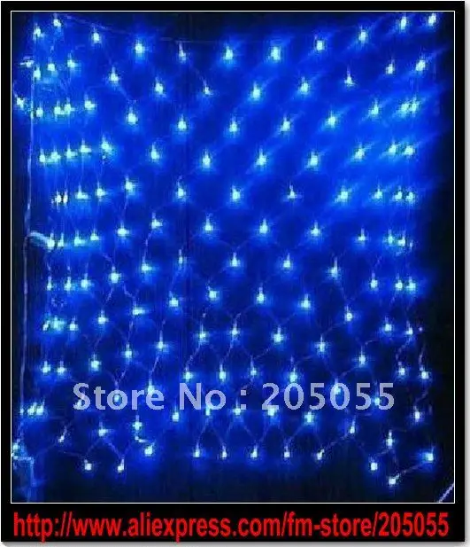 Colorful 120 LED Net Light For Christmas/Wedding Party Spider NET X'MAS Party decorate light Ornament Wedding party