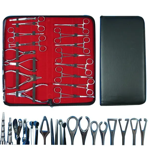 200pcs free shipping 14G 1.6mm body piercing needles wholesale Sterilized Disposable Body Piercing Needles
