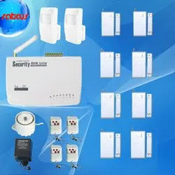 NEW~ Real Voice Prompt ~ Most Cost-Effective Wireless Home Intelligent Burglar GSM Alarm System 900/1800/1900Mhz