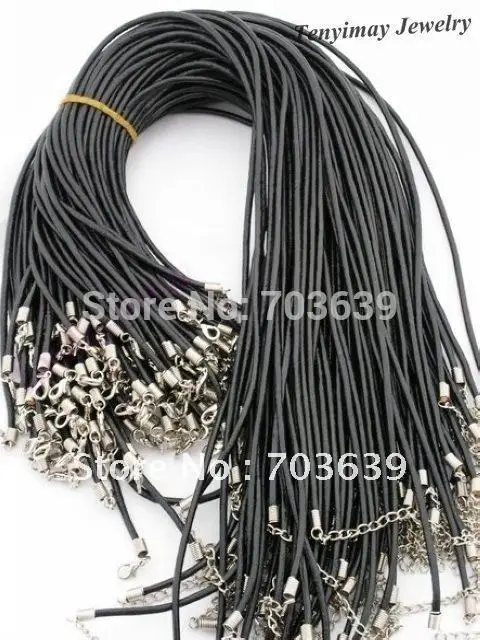 Wholesale 50pcs Chinese Traditional Cotton Necklace, Twisted Necklace Free Shipping(Black, Red, Brown)