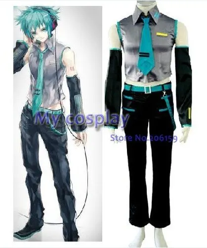 Vocaloid Matryoshka Rin Yellow Cosplay Costume With Gloves Girl