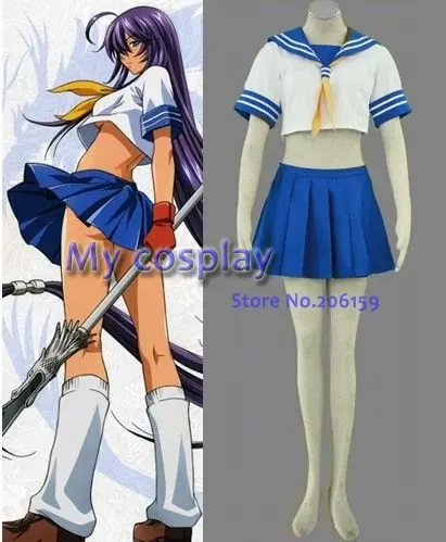 Sexy naked women with big tits Ikki tousen kanu cosplay