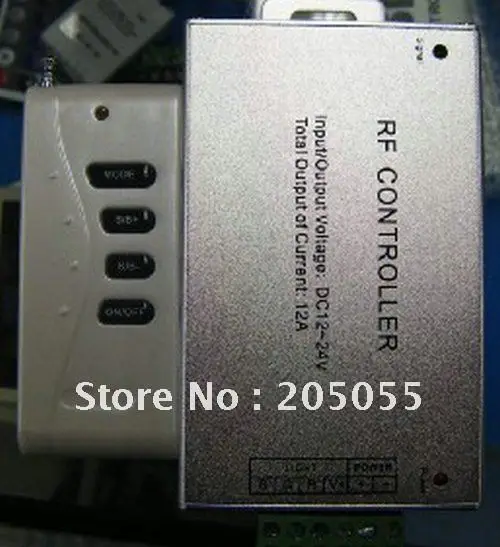 IR Music Controller Sound Sensitive LED control 9 Channels for LED Strip RGB Color Changing Input 60W DC 12V controller