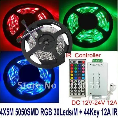 5M 4 pins LED RGB cable wire extension cord LED extension cable for 5050/3528 LED RGB light Strip RGB Stripe Connect Cable 