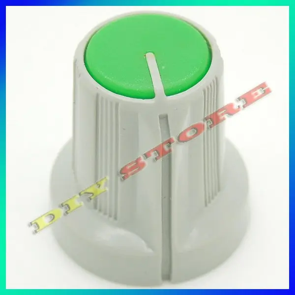 wholesale 100pcs/lot Brand New black 17mm high 6mm 15/64" Shaft Diameter encoder Knobs+free shipping-10000411