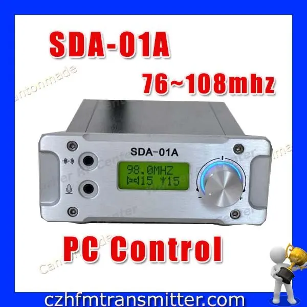 7w FM stereo PLL transmitter free shipping